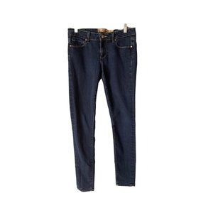 Paige Verdugo Jegging Blue Dark Wash womens size 28